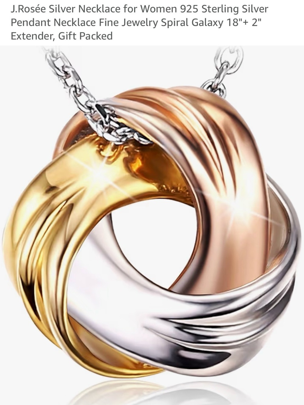 Silver Necklace for women. 925 sterling silver 18”+ 2” extender